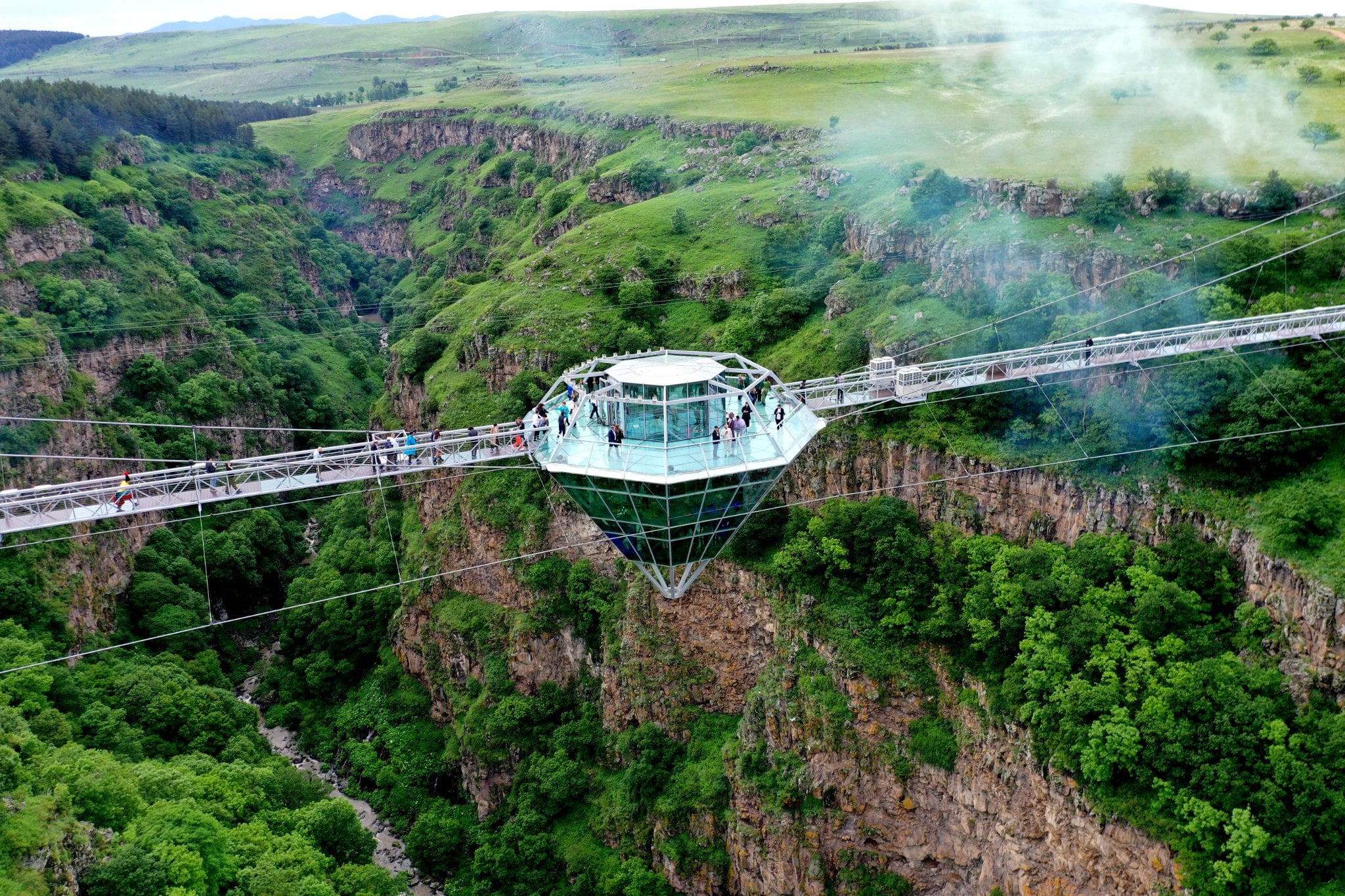 From Tbilisi: Dashbashi Canyon, Algeti lake, Diamond bridge - photo 1