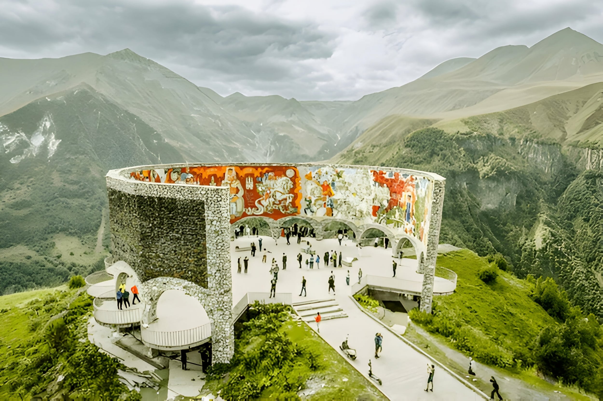 From Tbilisi Daytrip Kazbegi Gudauri & Zhinvali Guided Group Tour - photo 2