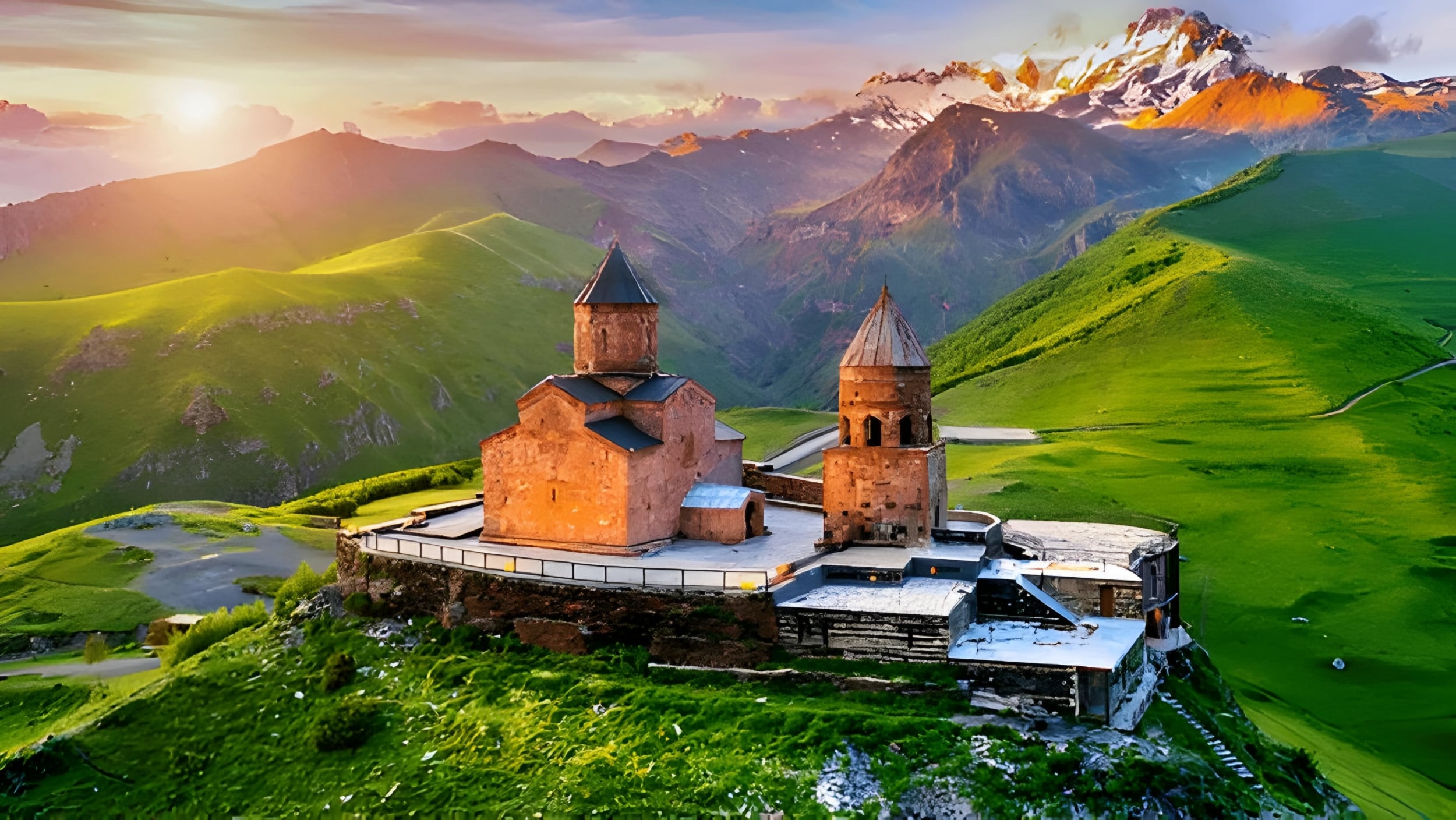 From Tbilisi Daytrip Kazbegi Gudauri & Zhinvali Guided Group Tour - photo 8