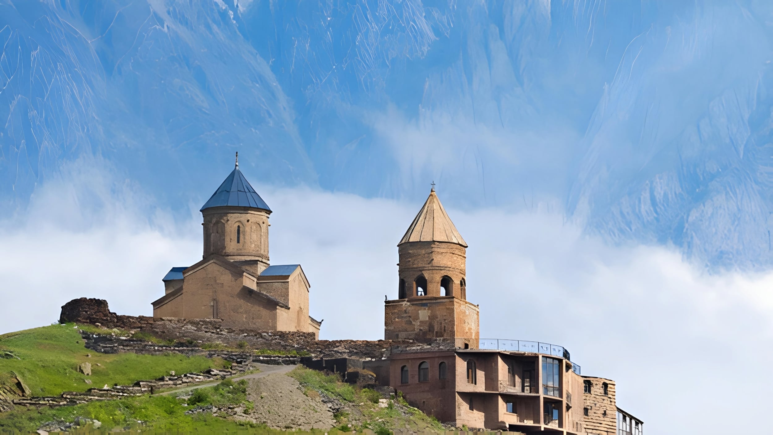 Kazbegi Full-Day Ananuri Fortress & Gergeti Monastery Tour - photo 2
