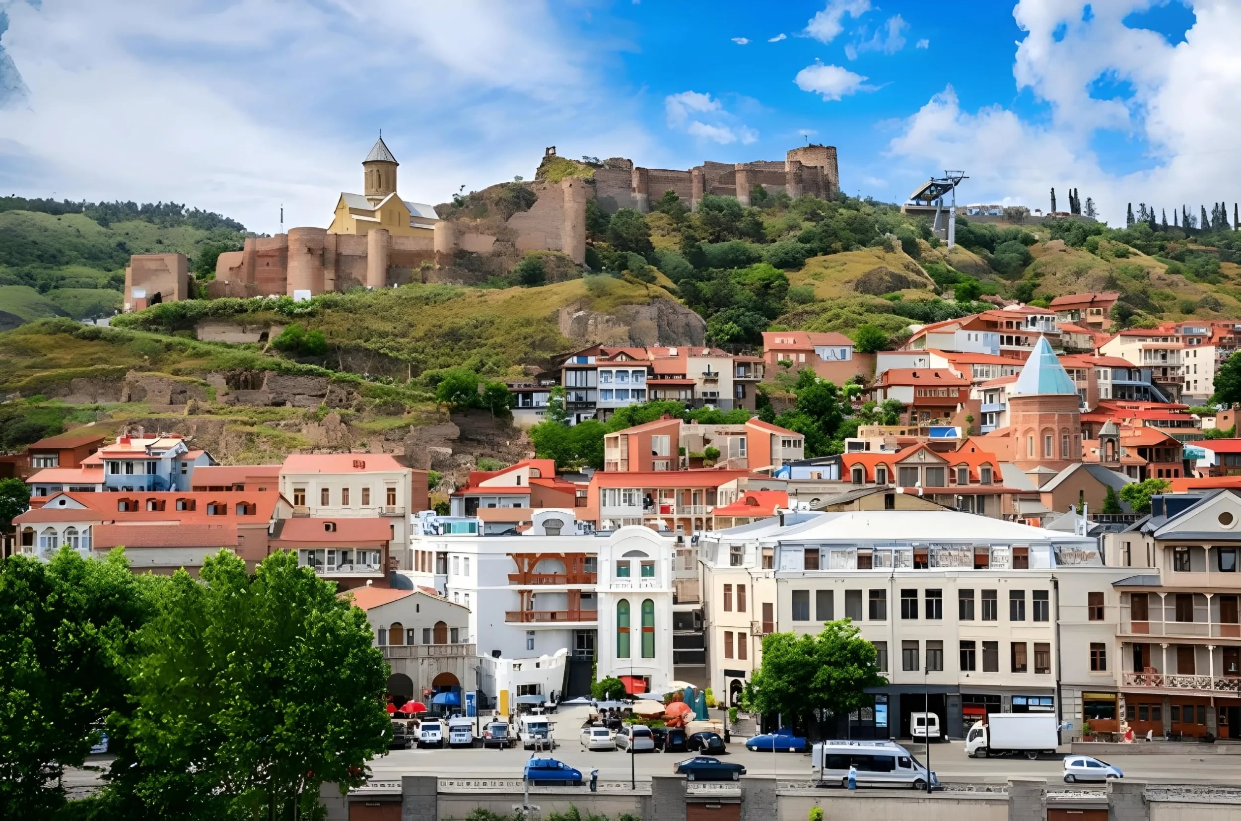 Tbilisi Walking Tour with Guide & 8 Wine and Chacha Tasting - photo 4